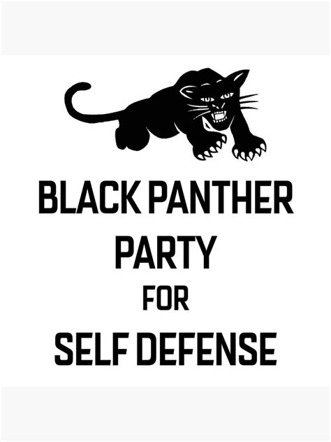Black Panther Party For Self Defense Canvas Print For Sale By Dru1138