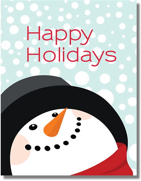 Free Printable Happy Holidays Cards
