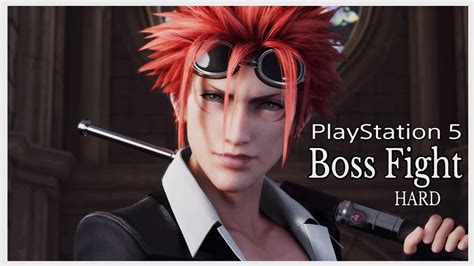 Reno Boss Fight Hard Final Fantasy Vii Remake Ps5 Youtube
