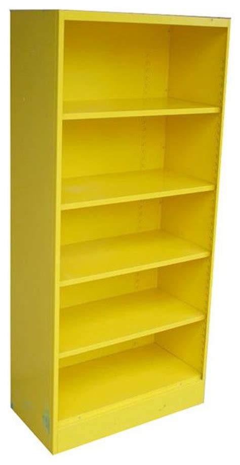 Yellow Vintage Metal Bookcase 1970s 625 Est Retail 250 On