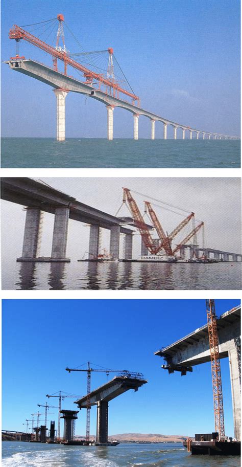 Examples Of Construction Methods In Multi Span Large Viaducts From The