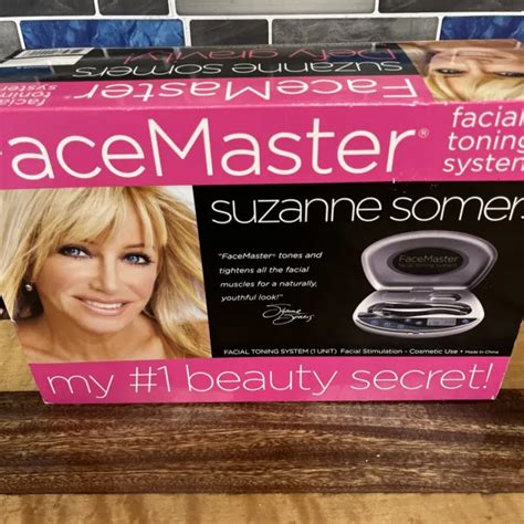 Suzanne Somers Facemaster Platinum Facial Stimulation Toning System