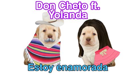 Don Cheto Ft Yolanda Estoy Enamorada Con El Perrito Triste Youtube