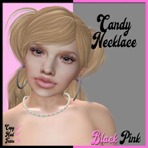 Black Pink Candy Necklace Ad New Release At Black Pink Cu Flickr