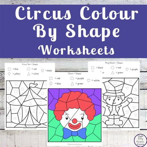 Free Printables And Worksheets All About The Circus