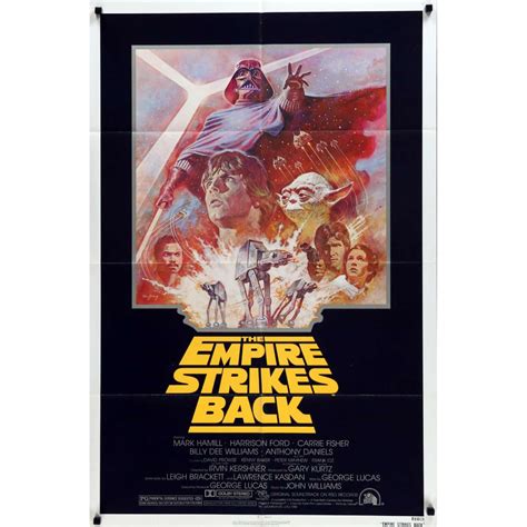 Affiche De Star Wars Lempire Contre Attaque Star Wars Empire