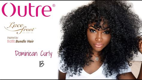 Outre Dominican Curly Lace Wig Epic U K Review Styling Youtube