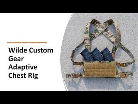 Wilde Custom Gear Adaptive Chest Rig Review Youtube