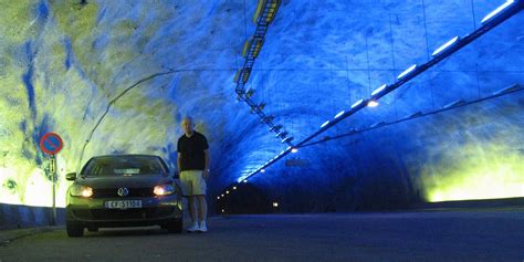 Longest Road Tunnel In The World Lærdal Tunnel Norwegian Flickr
