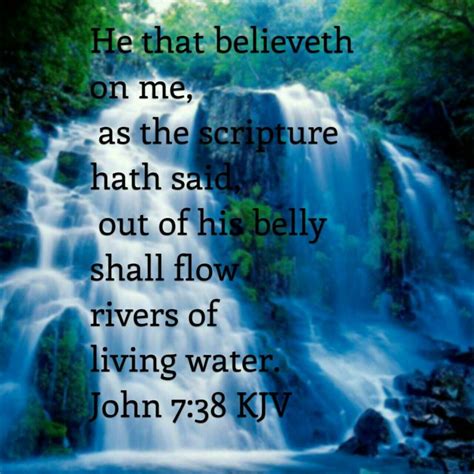Rivers Of Living Water Jesus Is That Water Rivers Of Living