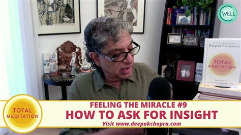 Total Meditation By Deepak Chopra How To Ask For Insight Youtube