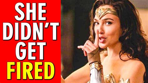 Wonder Woman Is Not Fired Gal Gadot Dcu Reboot Youtube