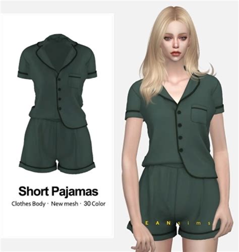 Sims 4 Cc Pajama Set