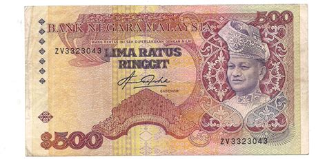 711collectionstore Rm500 5th Series Malaysia Banknote