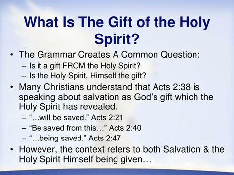The Promise Fulfilled Acts 21 1342 47 The Promised Holy Spirit In