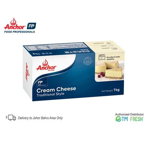 Spiced with chilli and garlic, this soft, creamy, fresh cheese. Anchor Cream Cheese 1kg | Shopee Malaysia