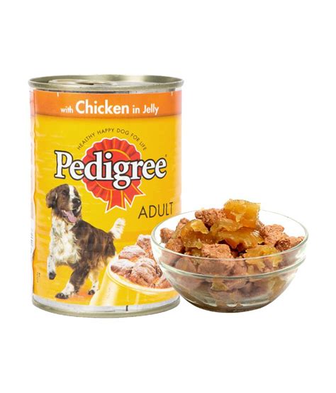 It has been existing for more than one hundred years and has a great experience in the production of pet nutrition. Pedigree Wet Dog Food, Chicken in Jelly for Adult Dogs ...