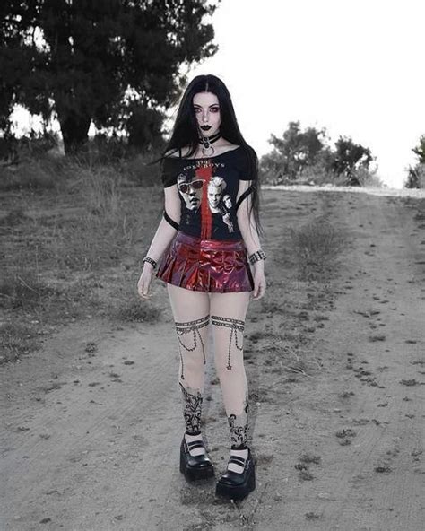 kristiana gothic outfits hot goth girls gothic fashion