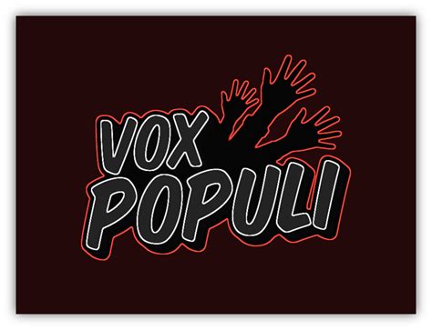 Fundación Laudetur Iesus 004 Vox Populi Vox Dei