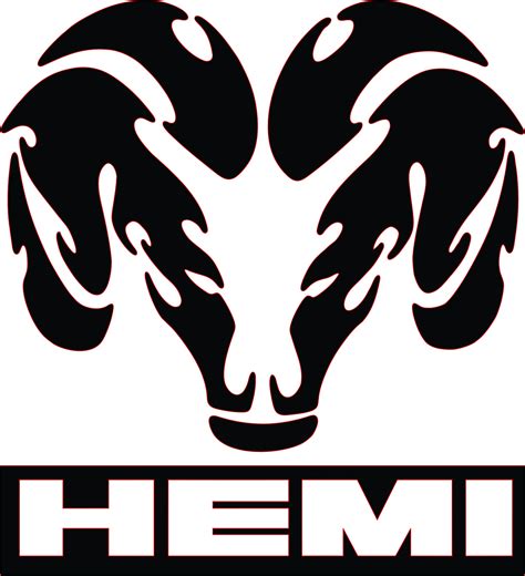 Dodge Hemi Logo SVG JPEG Etsy