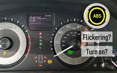 Abs Light On The Dashboard Purpose Diagnose And How To Drive A New