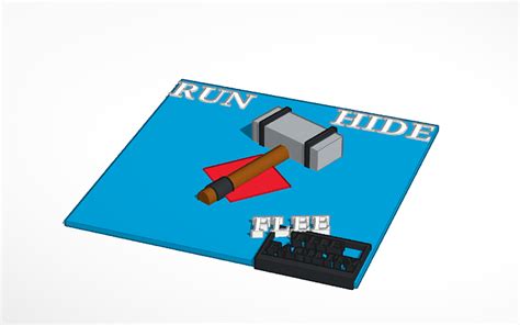 The game is known to be greatly inspired by dead by daylight. 3D design Flee the facility logo | Tinkercad