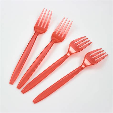 Disposable Plastic Cutlery 170mm Length Ps Plastic Fork For Fast Food