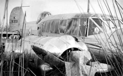 Crash Of An Avro 652 Anson I In Brough Bureau Of Aircraft Accidents