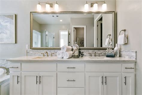 If you are looking for define bedroom community you've come to the right place. Elegant twin vanities define this tranquil Owner's Bath ...