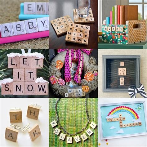 450 Scrabble Tiles Wood Replacement Craft Project Diy Upcycle