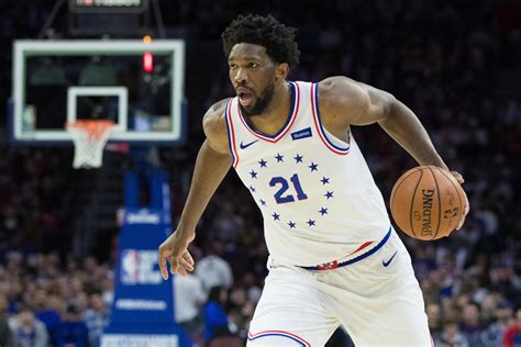 Cameroonian professional basketball player joel embiid plays for nba team, philadelphia 76ers. Joel Embiid Will Miss Sixers' Next Three Games - Crossing ...