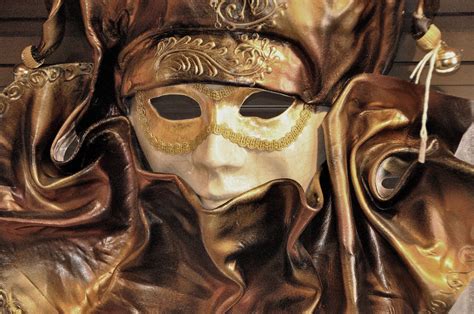 Venetian Carnival Mask Maschera Di Carnevale Venice Italy