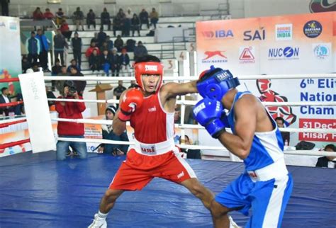 National Boxing Championships Shiva Thapa Beats Arch Rival Manish