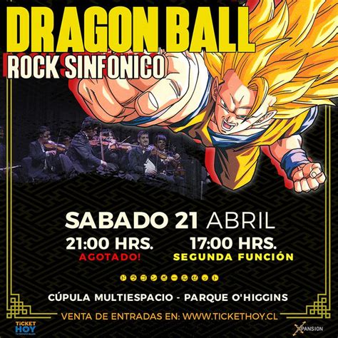 Check spelling or type a new query. Dragon Ball Rock Sinfónico suma segundo show en Santiago - La Tercera
