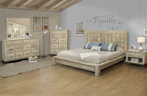 Ifd Furniture 8401 Vista Gray Off White Bedroom Set Free Delivery