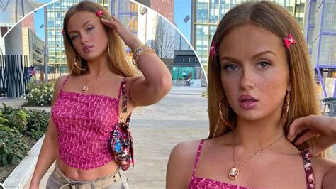 EastEnders Maisie Smith Declares Love Wins As She Stuns Fans In Pink Crop Top Mirror Online