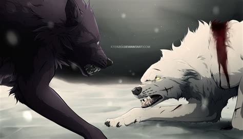 Pin By Rosy 𓆉 On Anime Wolf Anime Wolf Wolves Fighting Wolf’s Rain