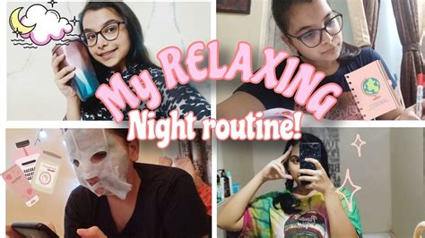 My Relaxing Night Routine Aesthetic Youtube