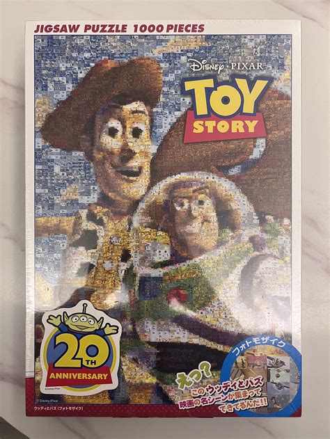 全新 絕版 D 1000 453 Tenyo Disney Pixar Toy Story Woody Buzz Lightyear 迪士尼
