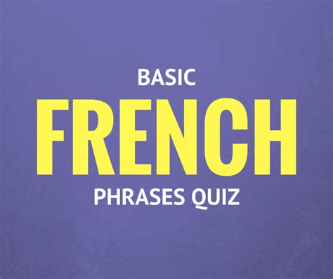 Do You Know the Very Basic French Travel Phrases? - Talk in French