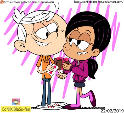 Lincoln X Ronnie Anne Comission By Conikiblasu Fan On Deviantart Loud House Characters