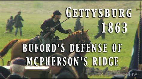 Civil War 1863 Gettysburg July 1st Defense Of Mcphersons Ridge
