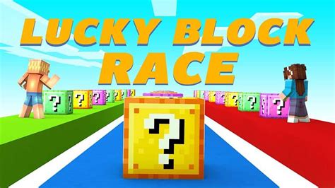 Lucky Block Race By Mine North Minecraft Marketplace Map Minecraft