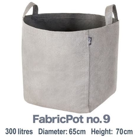 fabric pot no 9 tree pot with handles 300 litres fabricpot fabricpot