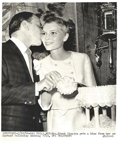 Classic Hollywood 130 The Wedding Of Frank Sinatra And Mia Farrow