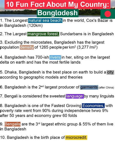 10 fun facts about my country bangladesh jacksucksatgeography
