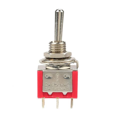Toggle Switch 10pcs Onoffon Momentary Toggle Switch Dpdt 6 Pin 6mm 2a