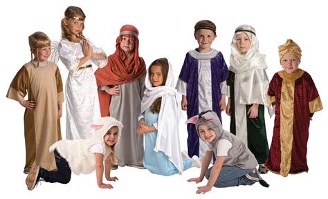 Complete Nativity Dress Up 9 Piece Costume Set Lanativ M Nativity Costumes Dress Up Costumes