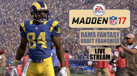 It's a hidden little feature in madden 19, but the news section will often have draft stories about prospects in the upcoming draft. Madden NFL 17 (Xbox One) Rams Fantasy Draft Franchise Live Stream - EP4 - YouTube