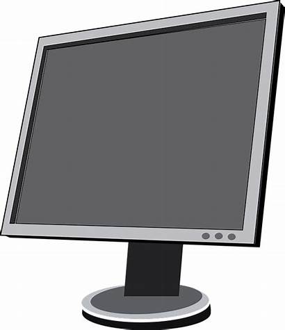 Monitor Lcd Screen Computer Clipart Pantalla Pc